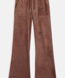 ACORN LOW RISE FLARE CLASSIC VELOUR SWEATPANT