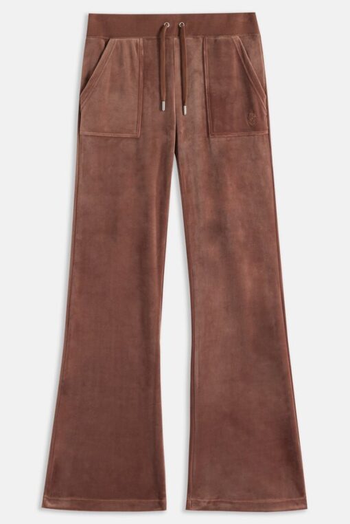 ACORN LOW RISE FLARE CLASSIC VELOUR SWEATPANT