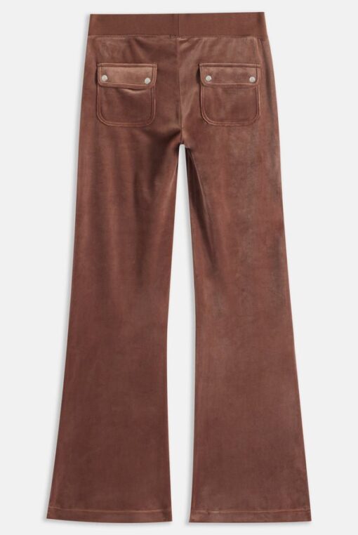 ACORN LOW RISE FLARE CLASSIC VELOUR SWEATPANT