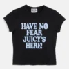 Black Have no fear baby tee