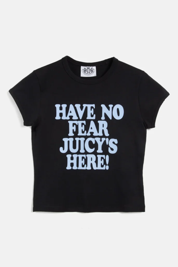 Black Have no fear baby tee