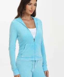 Blue Women Juicy Couture Zip Tracksuit