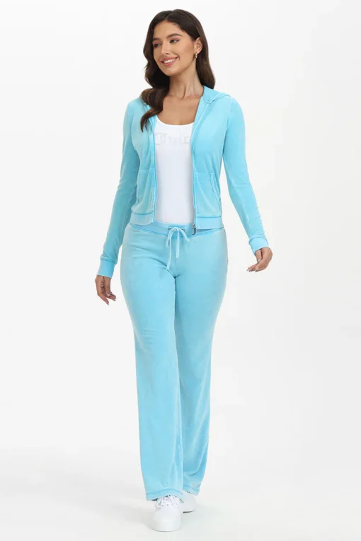 Blue Women Juicy Couture Zip Tracksuit