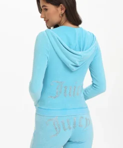 Blue Women Juicy Couture Zip Tracksuit