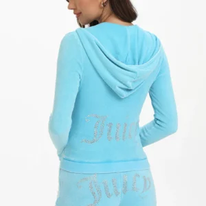 Blue Women Juicy Couture Zip Tracksuit