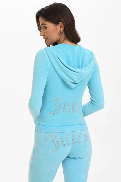 Blue Women Juicy Couture Zip Tracksuit