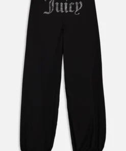 DIAMANTE PARACHUTE PANTS – BLACK