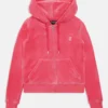 Pink Juicy Couture Women velour Hoodie