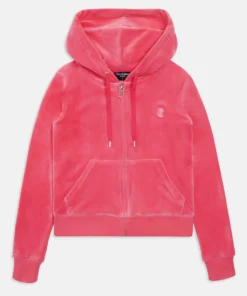 Pink Juicy Couture Women velour Hoodie