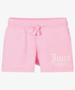 JUICY COUTURE GIRLS COTTON SHORTS – PINK