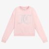 JUICY COUTURE GIRLS VELOUR SWEATSHIRT – PINK