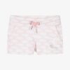 JUICY COUTURE GIRLS WHITE COTTON SHORTS