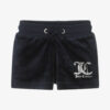 JUICY COUTURE GIRLS – BLUE VELOUR SHORTS