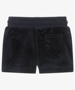 JUICY COUTURE GIRLS – BLUE VELOUR SHORTS