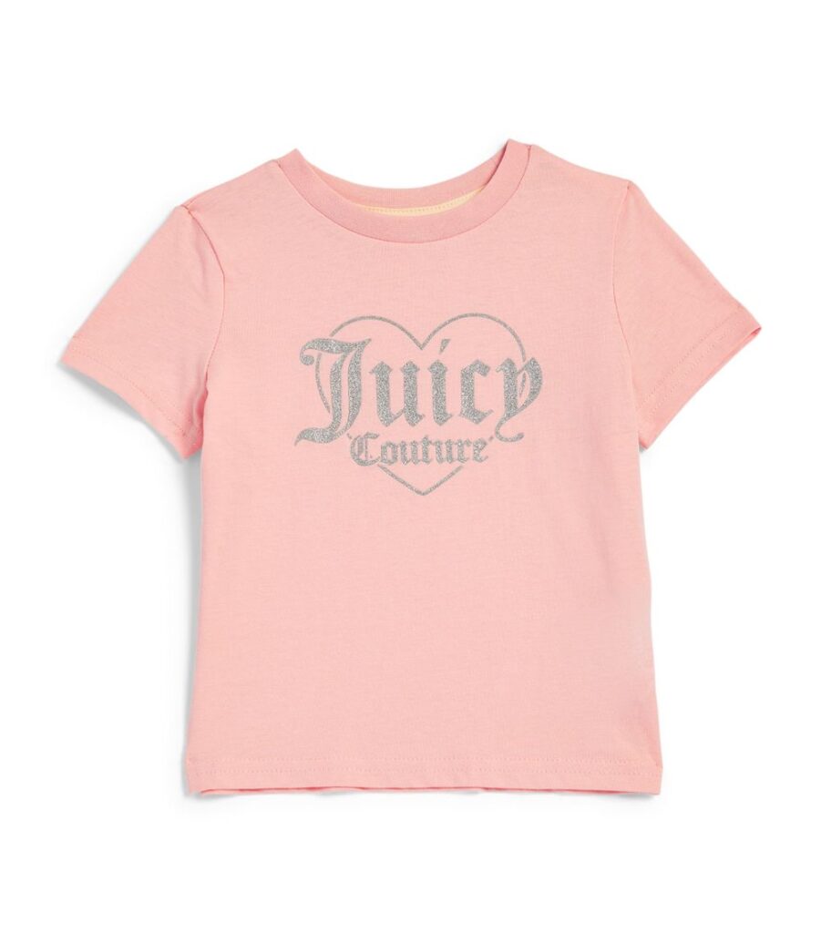 JUICY COUTURE KIDS Cotton Logo T-Shirt