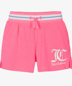 JUICY COUTURE TEEN GIRLS COTTON LOGO – NEON PINK