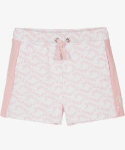 JUICY COUTURE TEEN GIRLS COTTON LOGO – PINK & WHITE