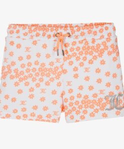 JUICY COUTURE TEEN GIRLS FLORAL – WHITE & ORANGE