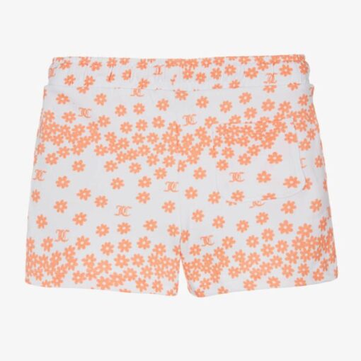 JUICY COUTURE TEEN GIRLS FLORAL – WHITE & ORANGE