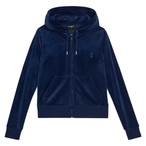 Juicy Couture Blue Zip Up Hoodie