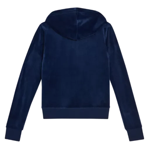 Juicy Couture Blue Zip Up Hoodie