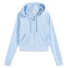 Juicy Couture Blue Zip Up Hoodie