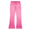 Juicy Couture Girls Diamante Velour Bootcut Joggers