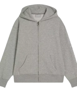 Juicy Couture Silver Zip Up Hoodie