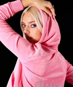 Pink Juicy Couture Velour Tracksuit