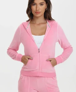 Pink Juicy Couture Velour Tracksuit