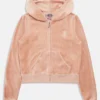 Rose dust bamboo velour heritage hoodie