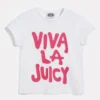 White Viva La Juicy Baby Tee